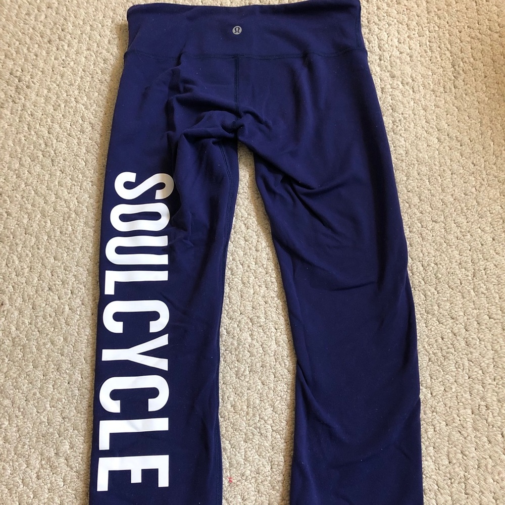 LULULEMON SOUL CYCLE REVERSIBLE LEGGINGS